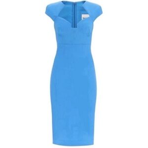 Roland Mouret structured midi dress size uk 14 us 10